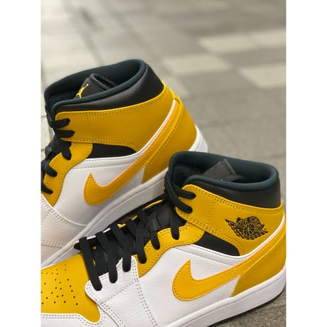 NIKE ナイキ AIR JORDAN1 MID エアジョーダン1 ミッドカット MID ユニバーシティゴールド