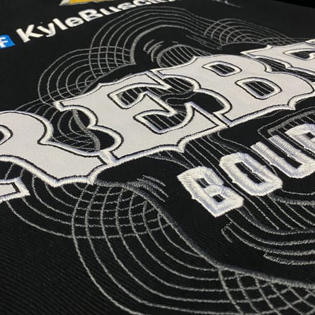 NASCAR ナスカー JHデザイン REBEL Bourbon レーシングジャケット KYLE BUSCH カイルブッシュ #8  (NSCR24)