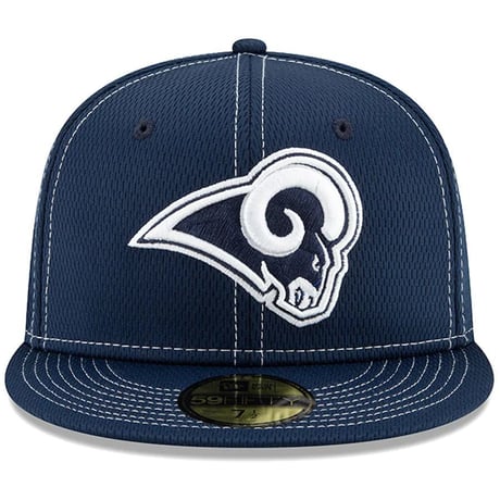 NFL 限定100周年記念 NEWERA ニューエラ LA ラムズ RAMS ロサンゼルス 59Fifty キャップ Current