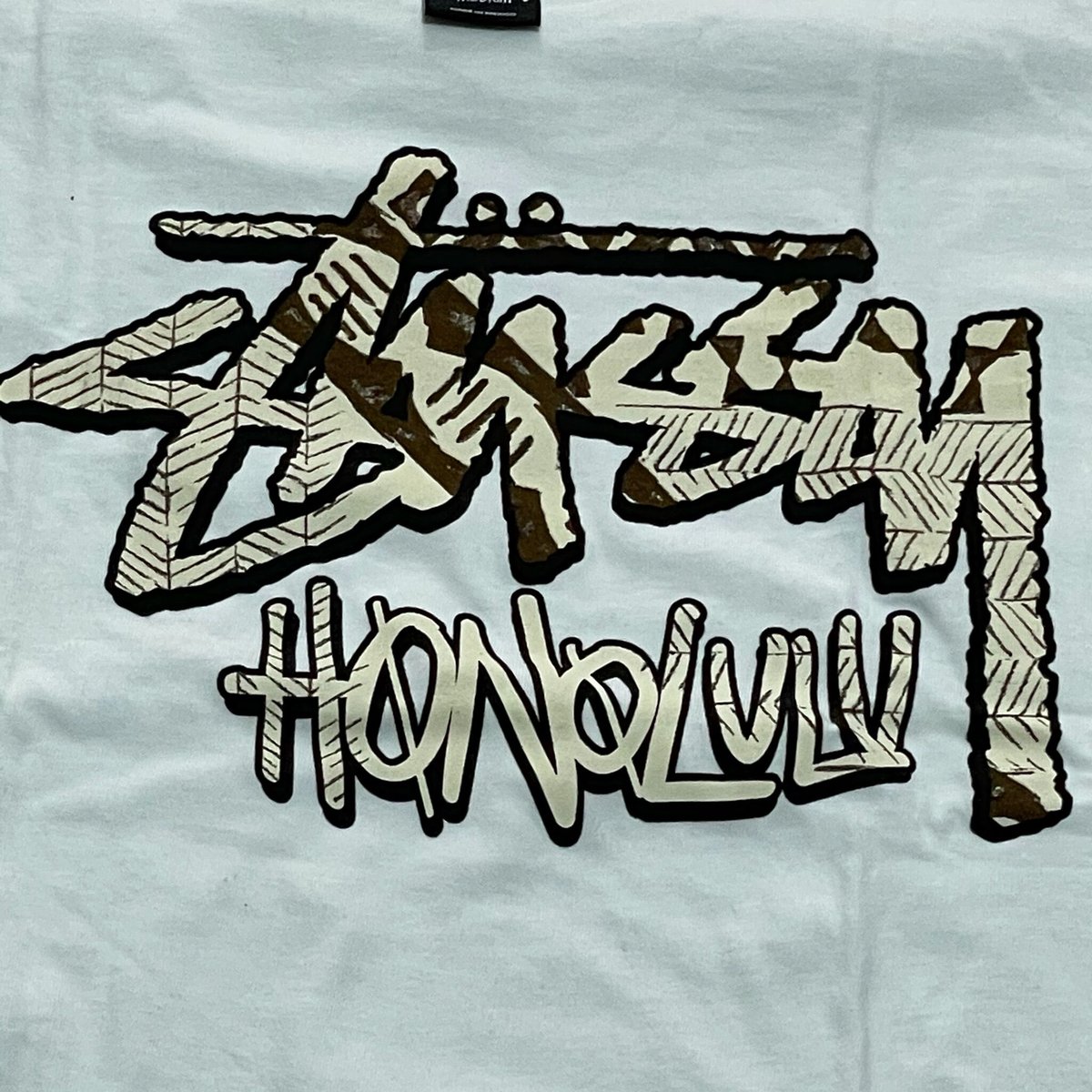 M】ハワイ限定 Stussy ステューシー 半袖 Honolulu ホノルル T