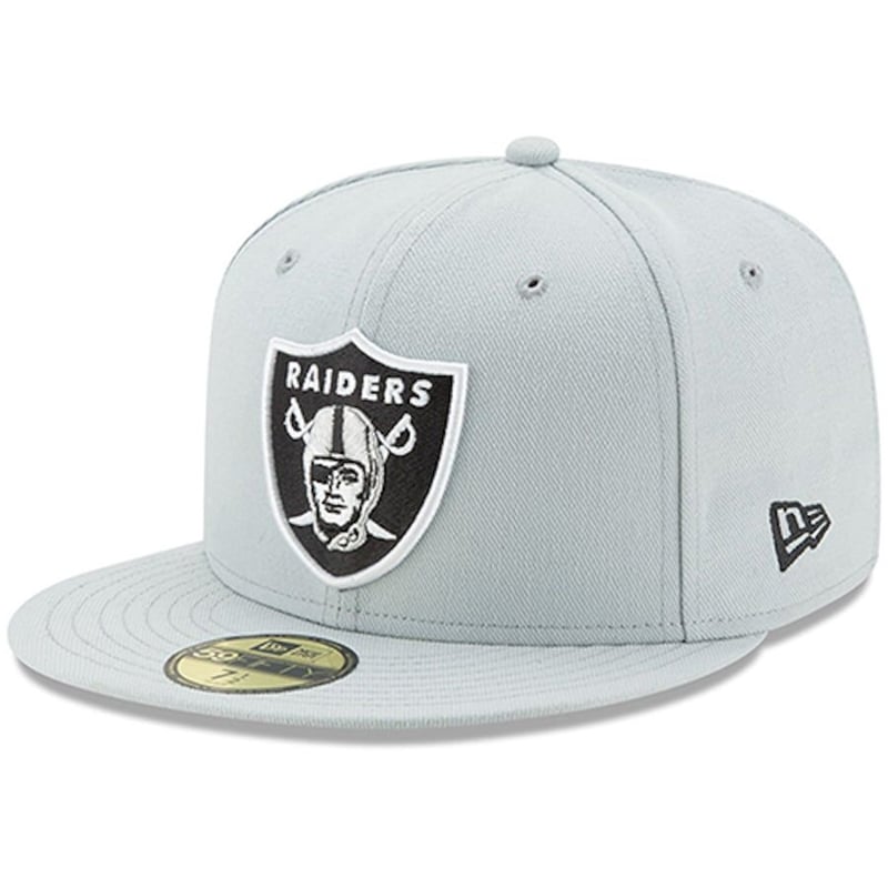 未使用 ニューエラ レイダース ベースボールキャップ 帽子 NFL アメフト 黒