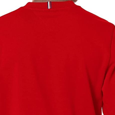 TOMMY HILFIGER USA トミーヒルフィガー Essentials Icon スウェット トレーナー FireRed