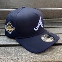 USA仕様 ニューエラ MLB 9Fifty Aフレーム ATL Braves ブレーブス 1995 World Series キャップ (950-274)