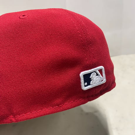 海外限定 NEWERA ニューエラ 59FIFTY Aフレーム Phillies フィラデルフィア フィリーズ Cartoon キャップ (21-5)