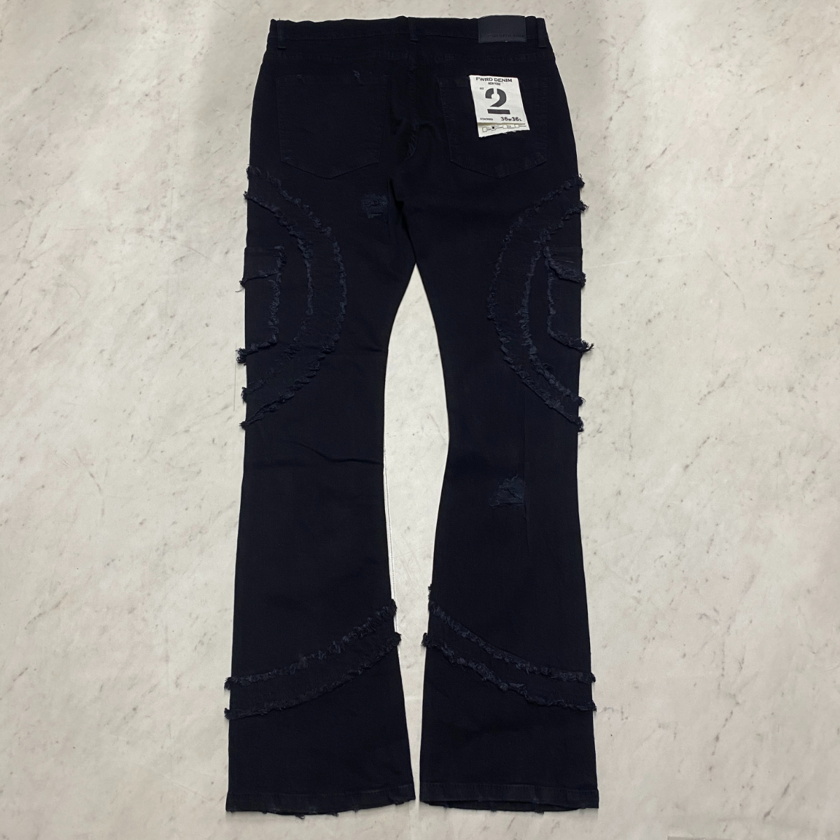米国ブランド FWRD Denim NY スタックドフレア デニム Stacked Twist
