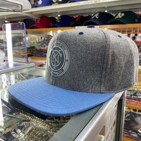 MLS メジャーリーグサッカー Mitchell&Ness ニューヨークシティFC キャップ NYCFC (MLS9)