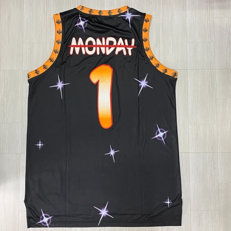 USA限定 Headgear Classics 世界で最も有名な猫 ガーフィールド Garfield バスケジャージー  (HGC44)