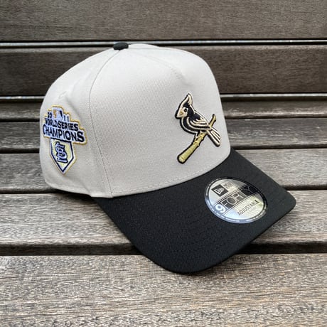 海外限定 Newera ニューエラ 9Forty Aフレーム Cardinals セントルイス カージナルス 2011 WS チャンピオンズ キャップ (940-225)