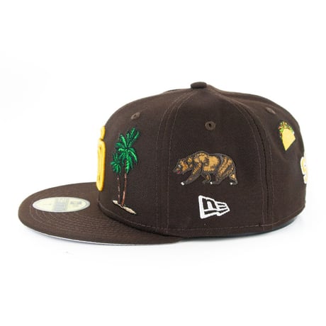 59FIFTY ニューエラ Newera 限定モデル SD サンディエゴ PADRES パドレス Area-Codeエリアコード