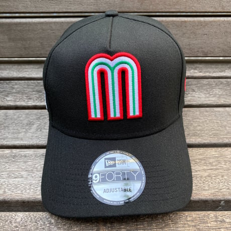 海外限定 Newera ニューエラ 9Forty A-Frame Aフレーム Team Mexico OTC メキシコ キャップ (940-11)