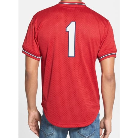 Mitchell&Ness ミッチェル&ネス BPジャージ MLB公式 セントルイス Cardinals カージナルス BBシャツ