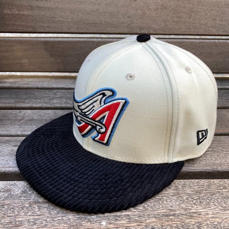 USA限定 NEWERA ロサンゼルス エンゼルス LA ANGELS クーパーズタウン 59FIFTY (14-15)