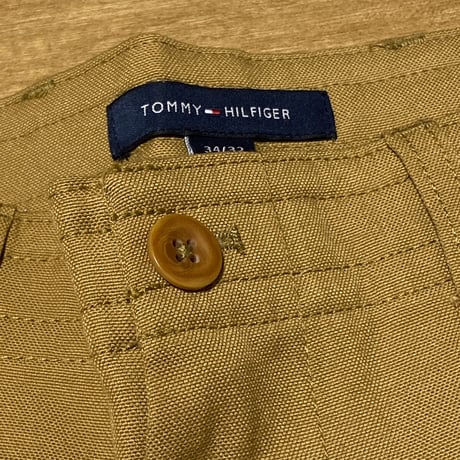 USAモデル TOMMY HILFIGER トミーヒルフィガー CHINO ストレッチ チノパン ブロンズ (R4F-14)