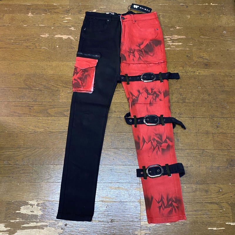 USAブランド WAIMEA ストラップベルト ストレッチ スキニーフィット