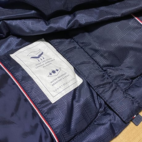 TOMMY HILFIGER USA トミーヒルフィガー MONOGRAM モノグラム パフジャケット (R4F-15)