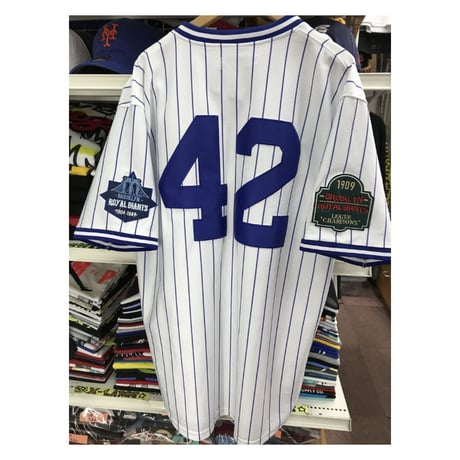 ジャッキー ロビンソン NEGRO LEAGUE ブルックリン ロイヤル ジャイアンツ 公式 BBシャツ 背番号42