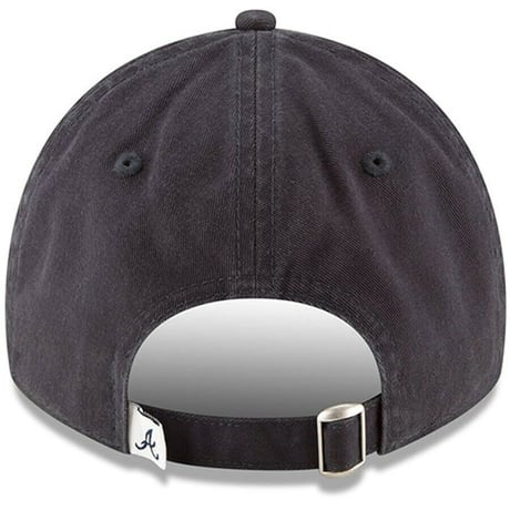 9Twenty ニューエラ NEWERA アトランタ ブレーブス  MLB ストラップバックキャップ ROAD 紺