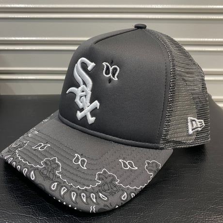 USAモデル Newera ニューエラ 9Forty トラッカーキャップ MLB シカゴ ホワイトソックス