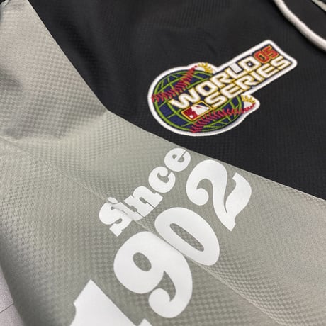 USA限定 Mitchell&Ness MLB シカゴ ホワイトソックス Team Origins ハーフZIP ウィンドブレーカー