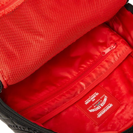 特別限定版 RIVIERA リビエラコレクション SPRAYGROUND キルティング ブラック  バックパック