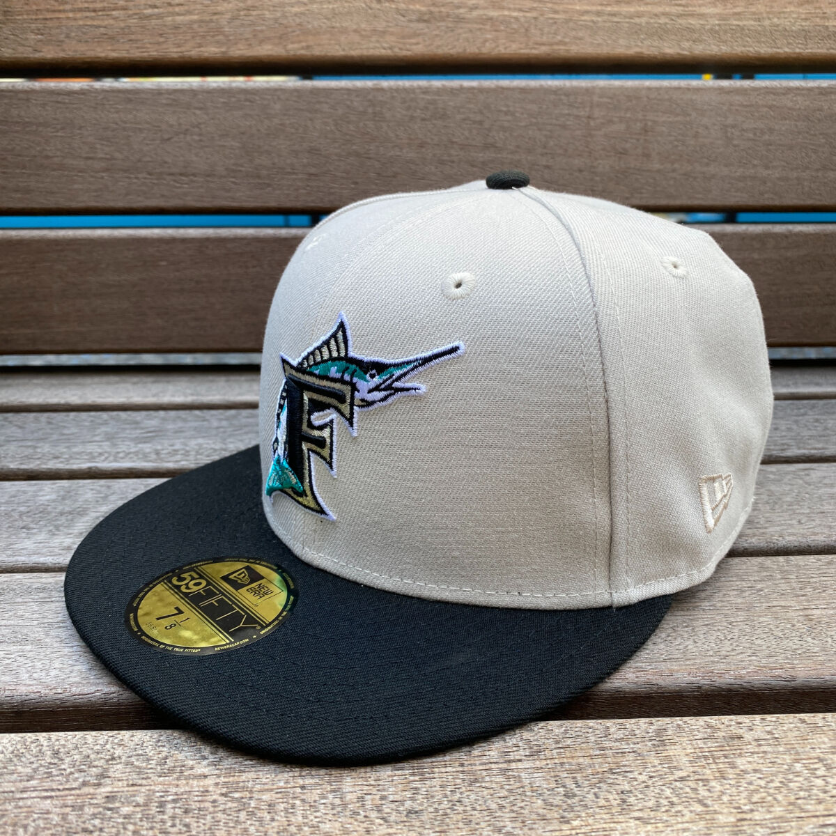 USA限定 59FIFTY ニューエラ Marlins フロリダ マーリンズ Off