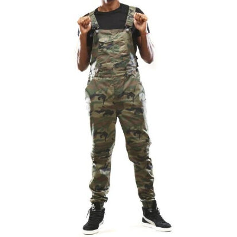 NY発ブランド SmokeRise スモークライズ オーバーオール サロペット NY発 SmokeRise スモークライズ 迷彩 カモフラージュ CAMO