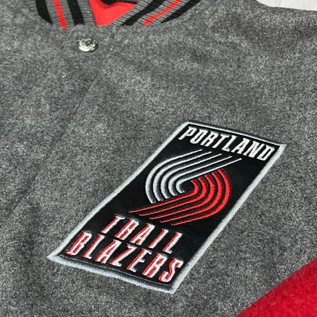 USA限定 JHデザイン NBAトレイルブレイザーズ BLAZERS リバーシブル スタジャン