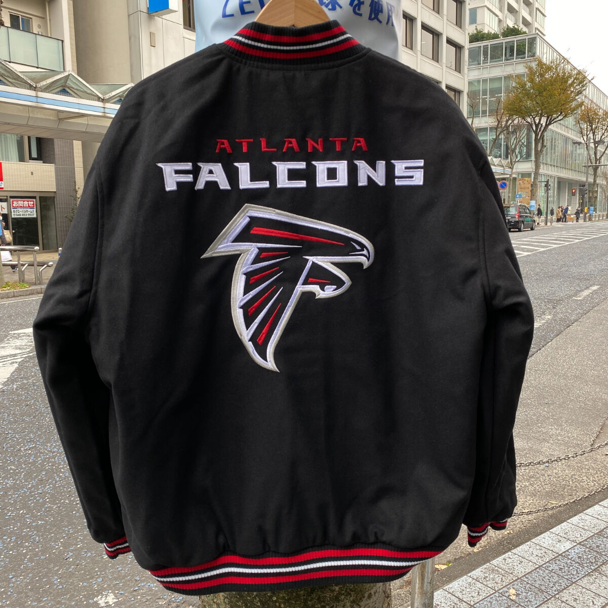 NLF公認 JH DESIGN JHデザイン Falcons アトランタ ファルコンズ 黒
