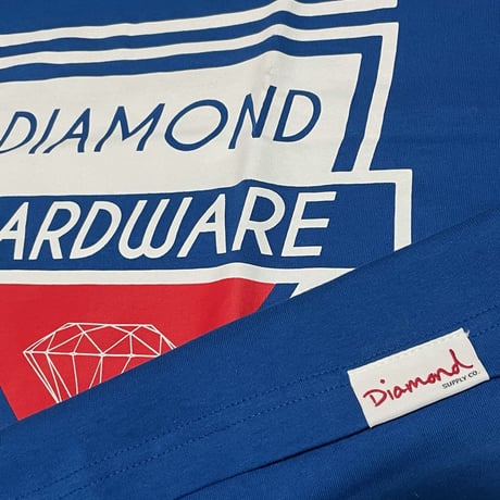 米国製 【L】 ダイヤモンドサプライ Diamond Supply Co タンクトップ 青 HARDWARE スケーター