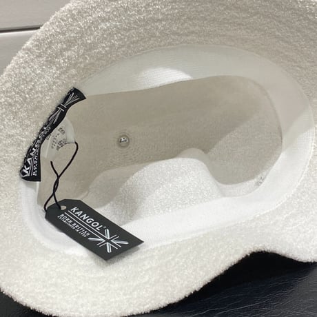 KANGOL カンゴール バミューダ カジュアル BERMUDA CASUAL ベルハット 白