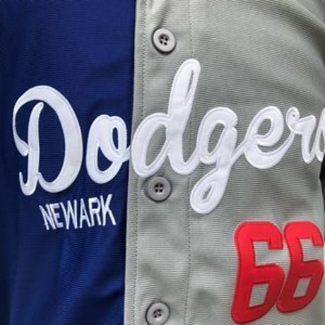 NEGRO LEAGUE ニグロリーグ Dodgers ニューアーク ドジャース ベースボールシャツ 背番号66 (HGC-BB16)