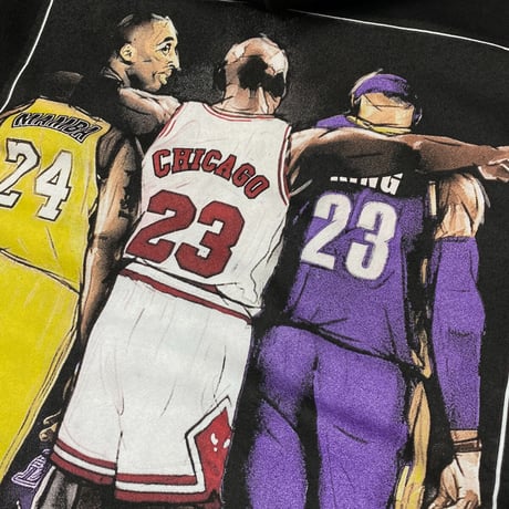 LA発 CreateX5 レジェンド LEGENDARY グラフィック プルオーバー パーカー NBA (GFX/Hdy28)