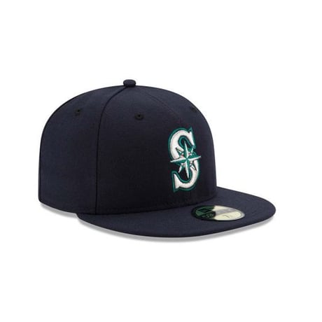 59FIFTY ニューエラ Newera シアトル Mariners マリナーズ  公式 オーセンティック game (25-1)