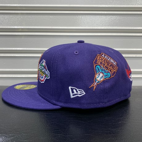 限定モデル 59FIFTY ニューエラ Newera ゴールドリングス Diamondbacks ダイヤモンドバックス (1-5)