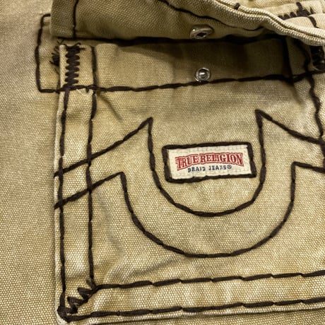 True Religion トゥルーレリジョン Carpenter SperT Shorts カーペンター ショートパンツ (SJNS37)
