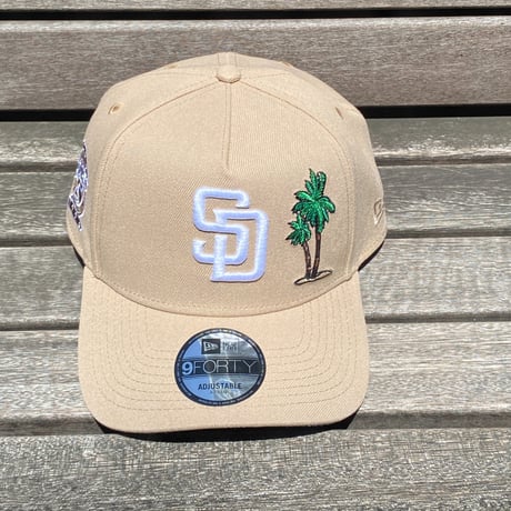 海外限定 Newera ニューエラ 9Forty A-Frame Aフレーム SD Padres サンディエゴ パドレス 25th Anniv. (940-181)