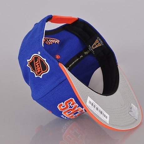 Mitchell&Ness NHL エドモントン Oilers オイラーズ スナップバックキャップ ホッケー
