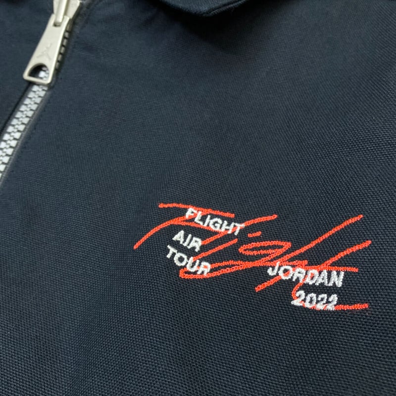 NIKE　トラックジャケット　AIR JORDAN　刺繍ワンポイント　XL　切替 NIKE ナイキ AIR JORDAN 刺繍 ヘリテージ リバーシブル