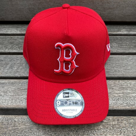 海外限定 Newera ニューエラ 9Forty A-Frame Aフレーム Redsox ボストン レッドソックス 赤 (940-85)