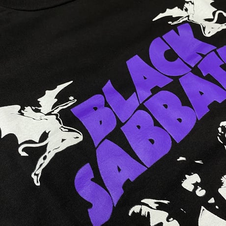 LA発 Black Sabbath ブラックサバス 半袖 ヘビーウェイト 黒 バンドT マスターオブリアリティ