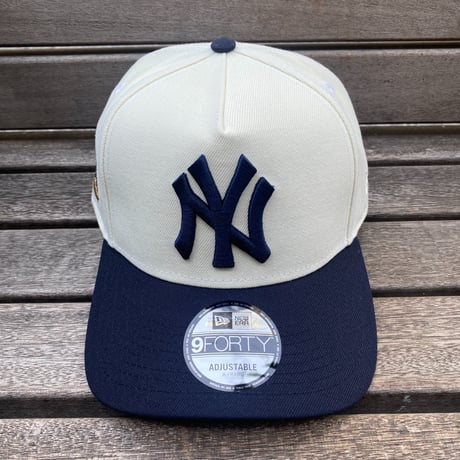 海外限定 Newera ニューエラ 9Forty A-Frame Aフレーム NY Yankees ヤンキース 85周年 キャップ (940-9)