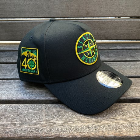 海外限定 Newera ニューエラ 9Forty Aフレーム Mariners シアトル マリナーズ 40th Anniv. キャップ (940-28)