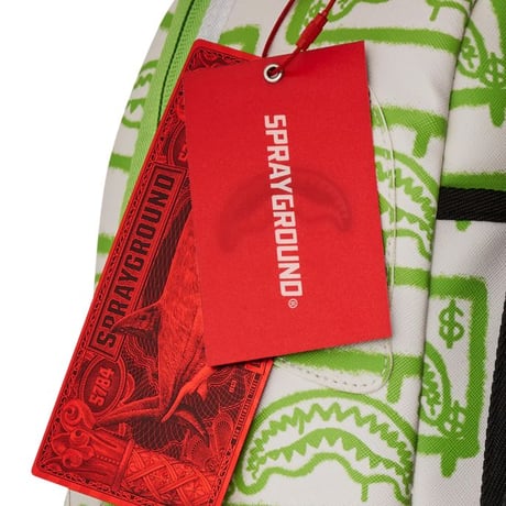 限定 SPRAYGROUND スプレイグラウンド 総柄 MONEY BITE バックパック シャークマウス (BKPK74)