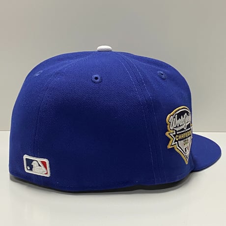 海外限定 2025 ワールドシリーズ チャンピオンズ Newera 59Fifty LA Dodgers ドジャース キャップ (15-53)