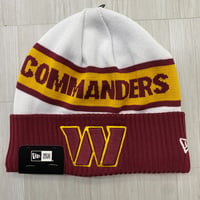 NEWERA ニューエラ NFL オンフィールド Commanders コマンダース Burg Tech ビーニー (Beanie169)