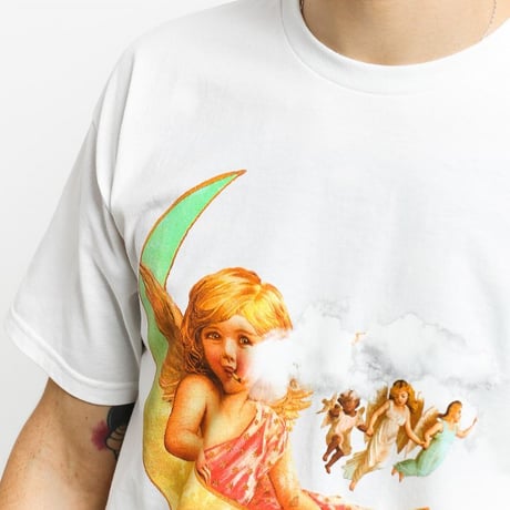 【3XL】 Diamond Supply Co ダイヤモンドサプライ 半袖 Tシャツ OtherGirls 天使 エンジェル 白 LA
