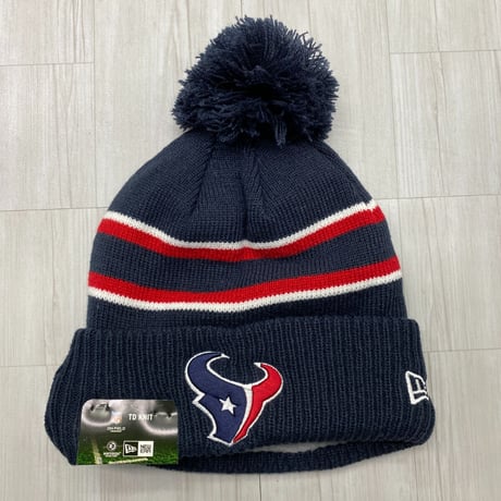 限定 NEWERA USA ニューエラ NFL ヒューストン テキサンズ Texans サンクスギビング ニット帽