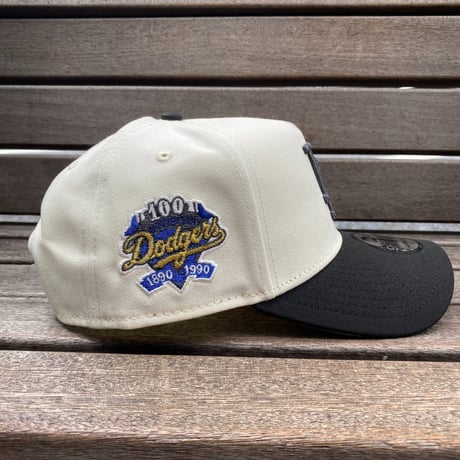 海外限定 Newera ニューエラ 9Forty A-Frame Aフレーム LA Dodgers ドジャース キャップ 100th Anniv (940-16)