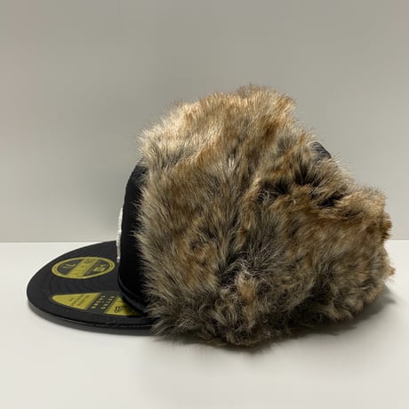 海外限定 59FIFTY ニューエラ レトロクラウン Winter Dog Ear ドッグイヤー LA Dodgers ドジャース トラッパーキャップ (15-54)