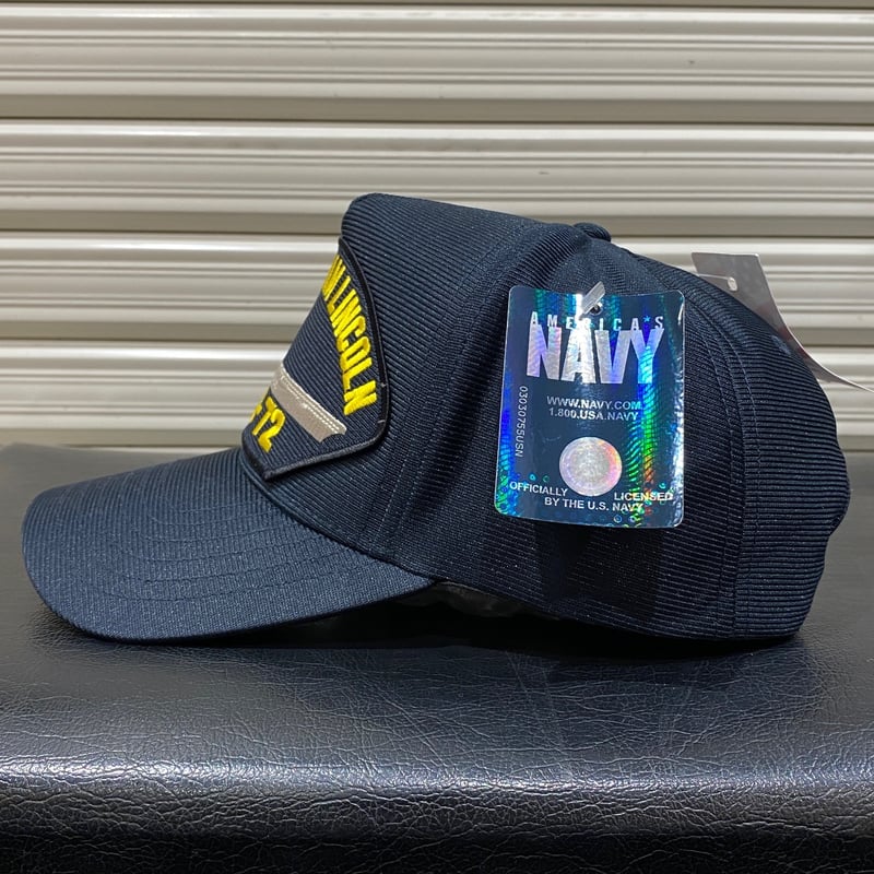 錨マーク　帽子　海軍　ミリタリー 旧海軍 アポロキャップ 戦艦大和 紺/ネイビー 売店PX限定品